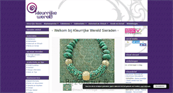 Desktop Screenshot of kleurrijkewereld-sieraden.nl